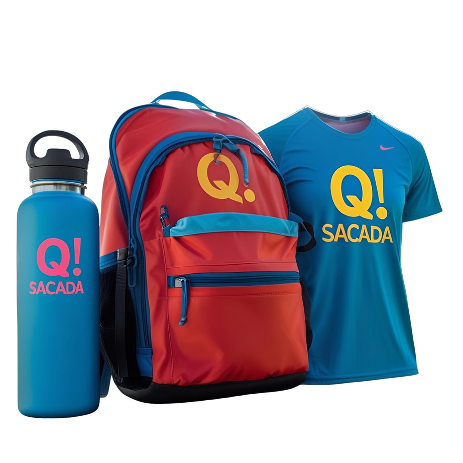 Imagem da apresentação do Instituto Q! Sacada: Kit personalizado · Materiais previstos